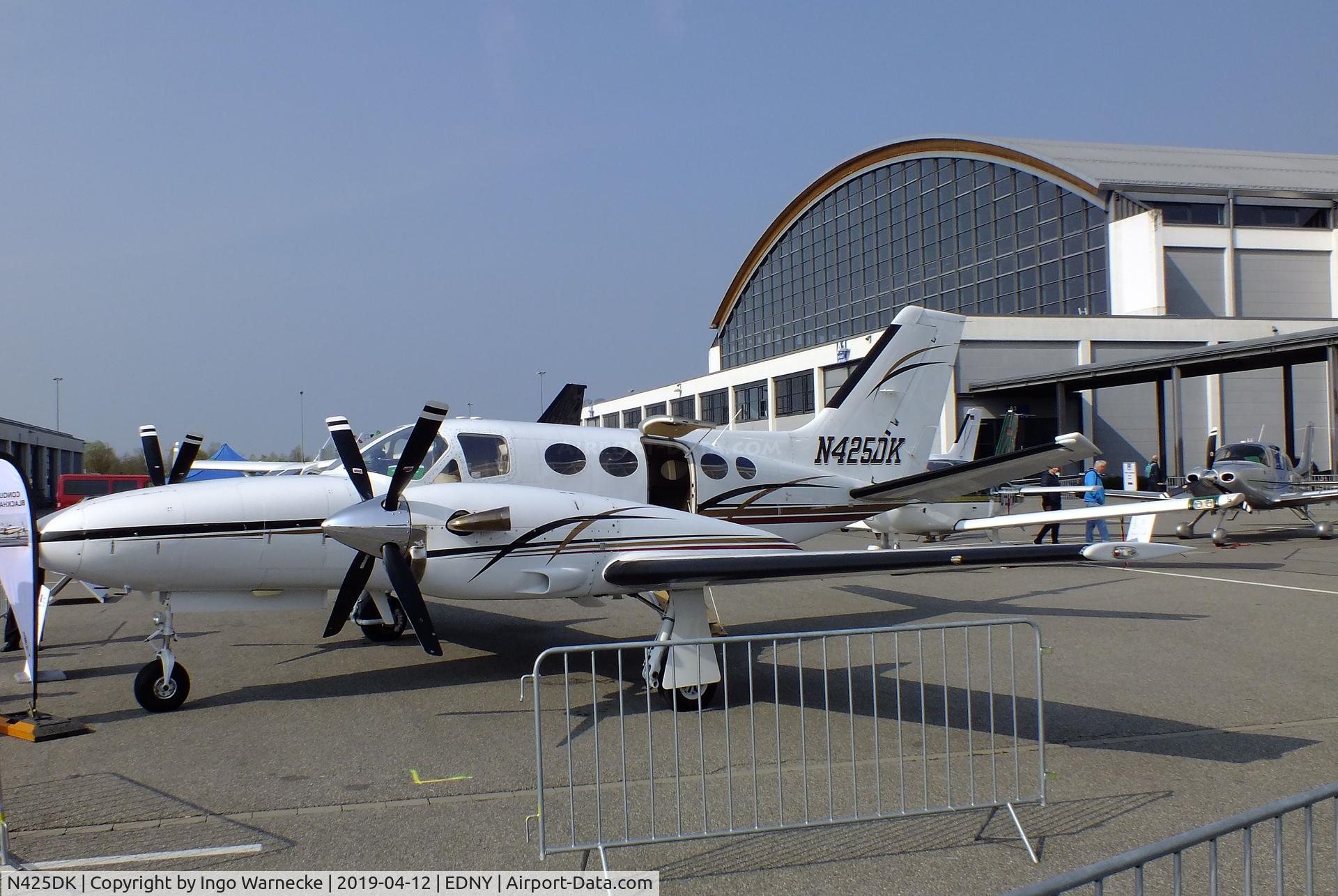 N425DK, 1981 Cessna 425 Conquest I C/N 425-0086, Cessna 425 Conquest I at the AERO 2019, Friedrichshafen