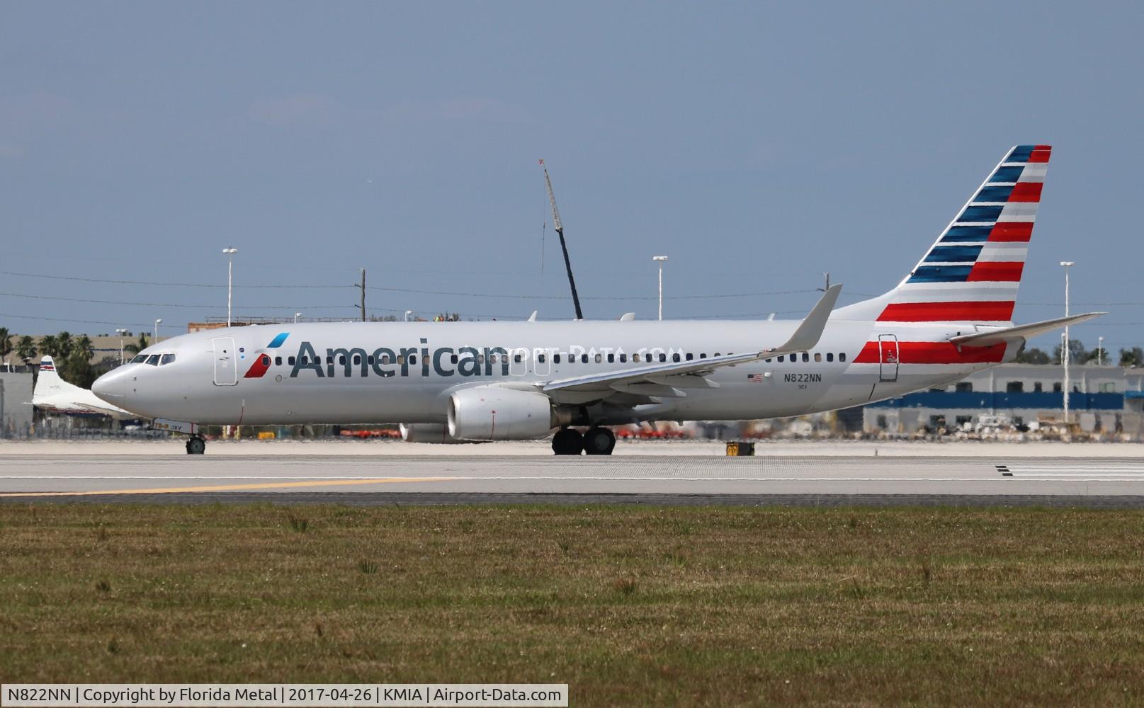N822NN, 2009 Boeing 737-823 C/N 31085, American 737-823