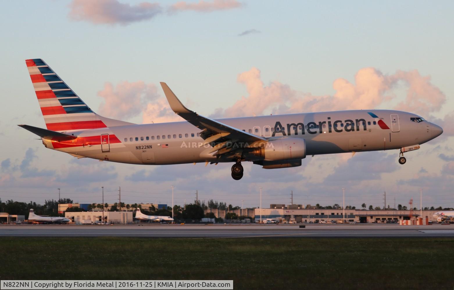 N822NN, 2009 Boeing 737-823 C/N 31085, American 737-823