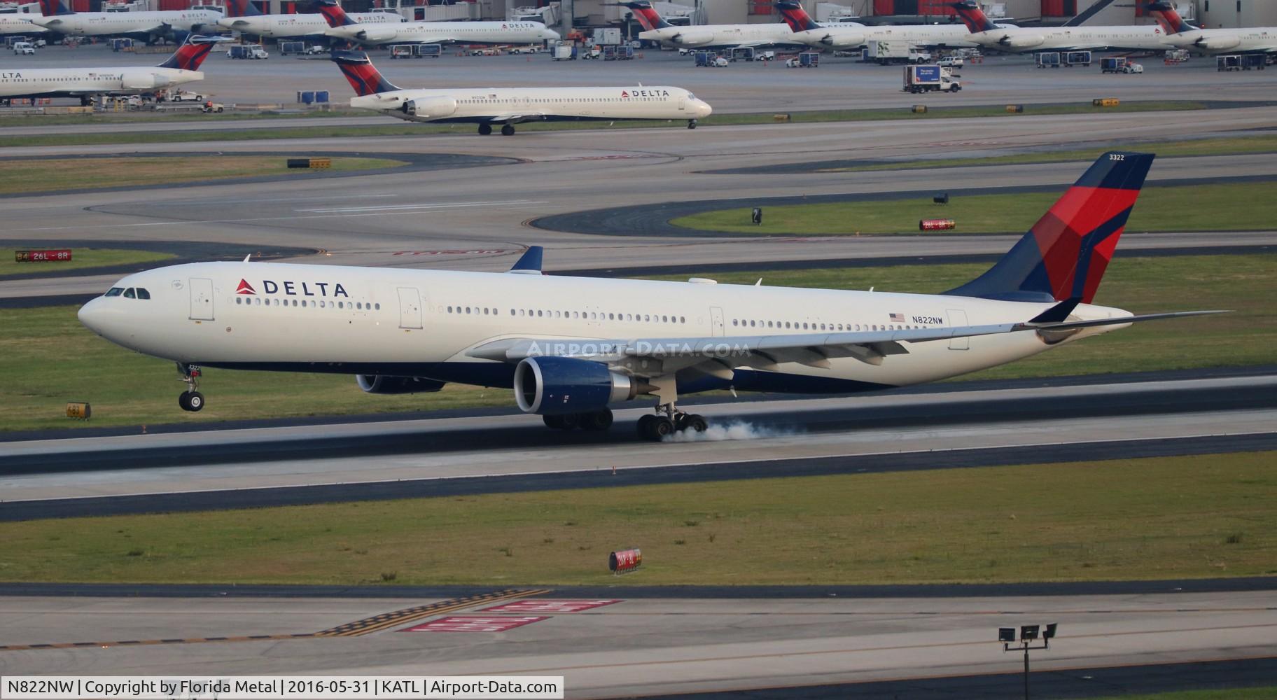 N822NW, 2015 Airbus A330-302 C/N 1627, Delta