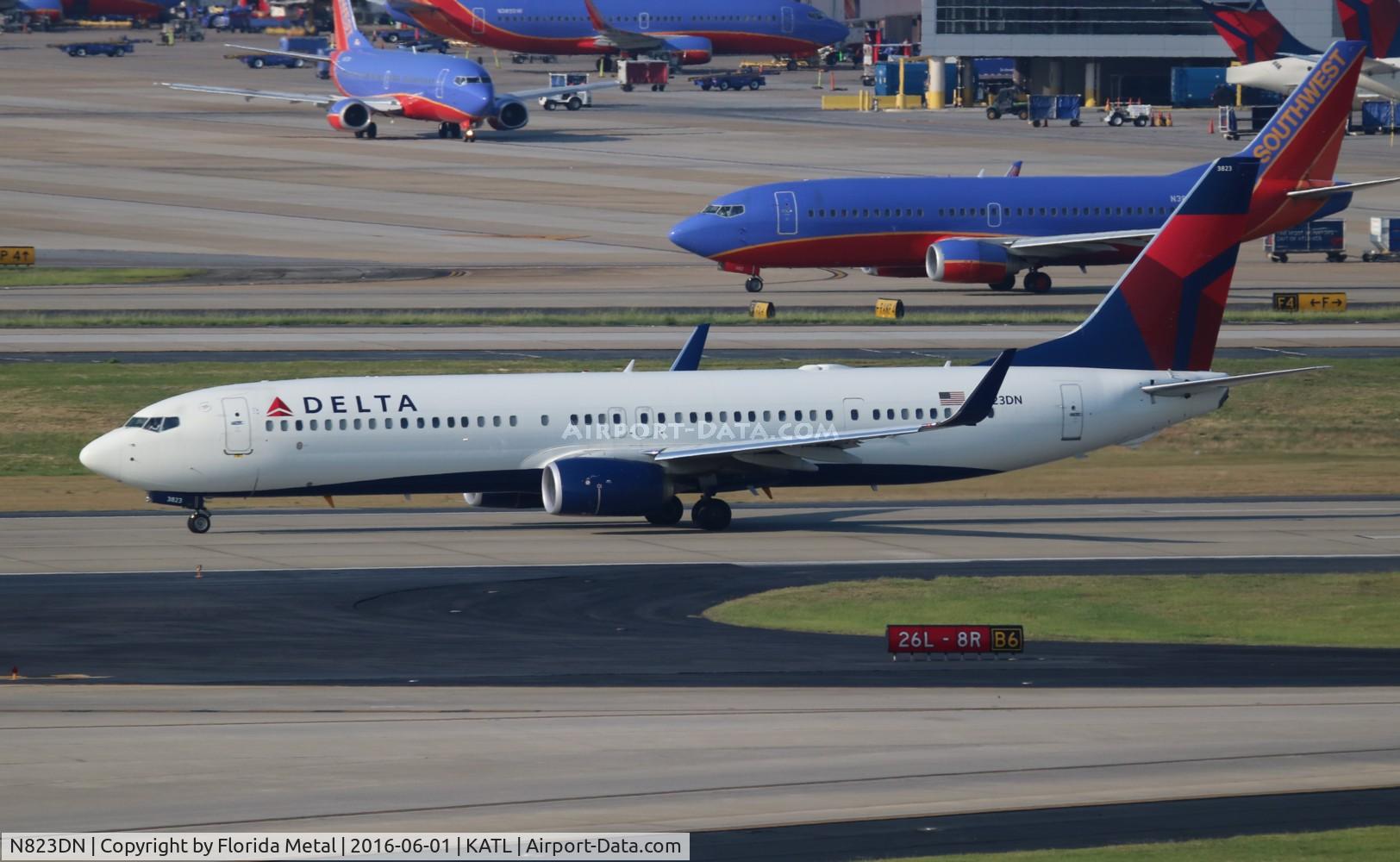 N823DN, 2014 Boeing 737-932/ER C/N 31934, Delta 737-932