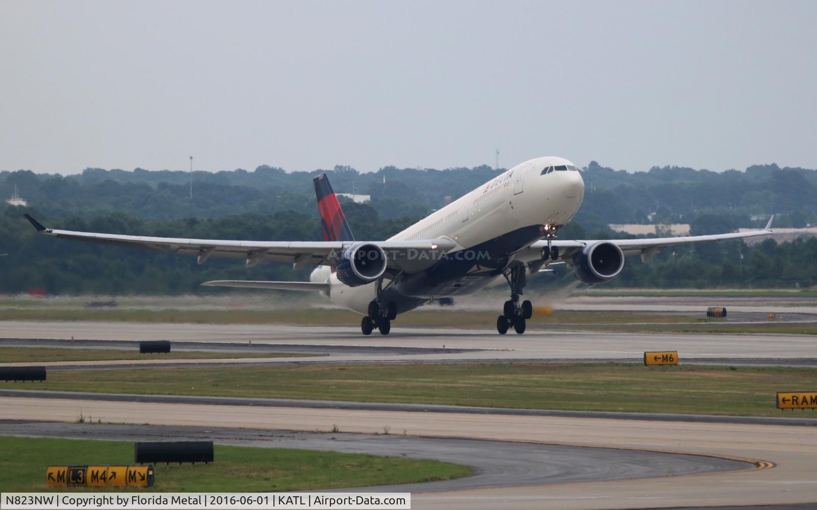 N823NW, 2015 Airbus A330-302 C/N 1628, Delta