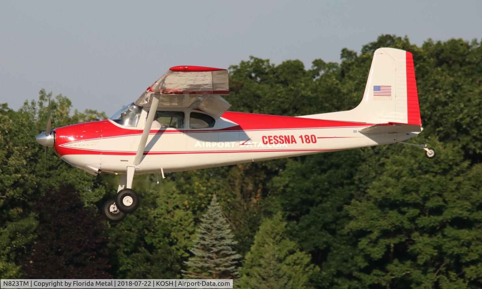 N823TM, 1955 Cessna 180 Skywagon C/N 32140, Cessna 180