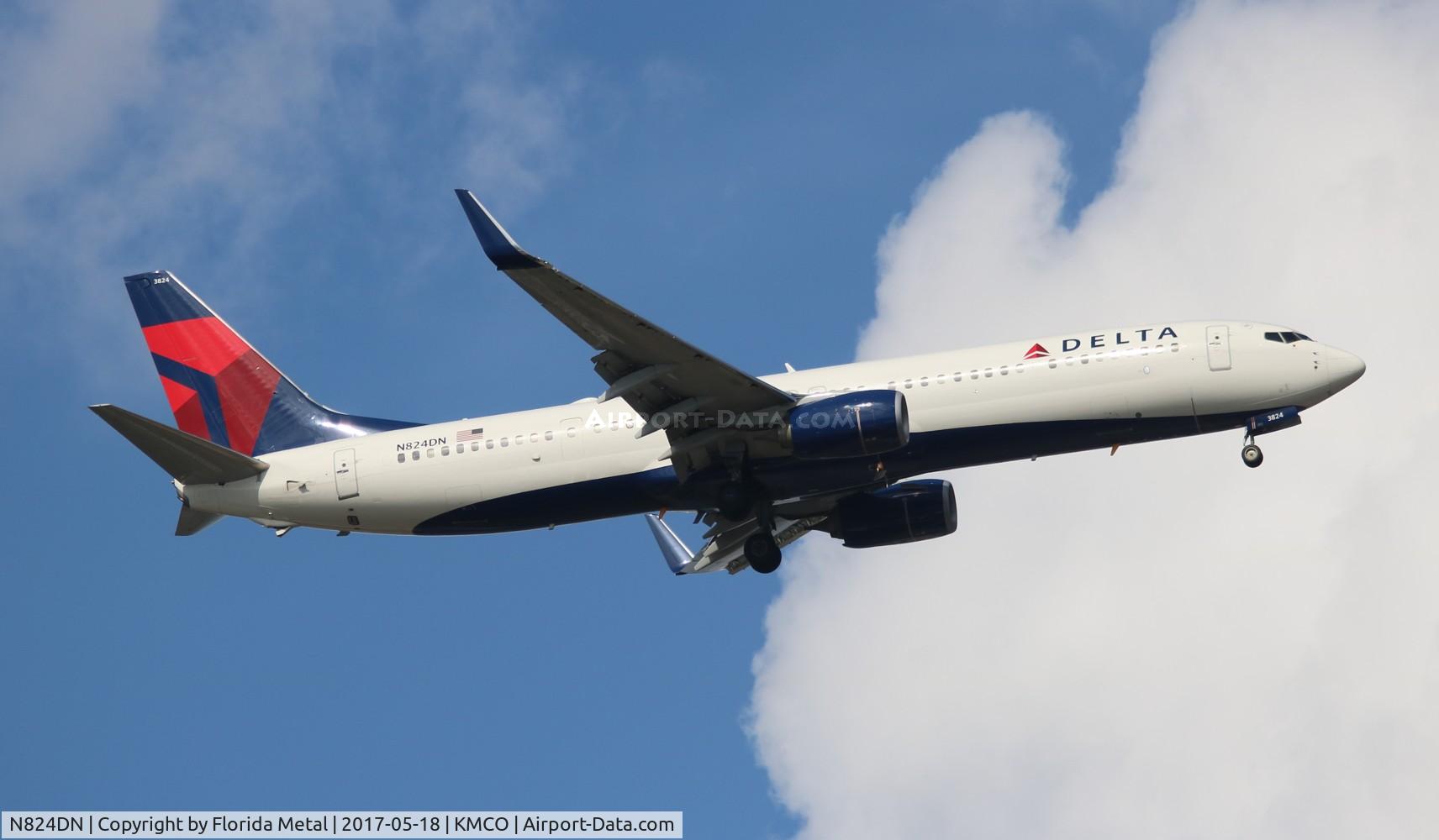 N824DN, 2014 Boeing 737-932/ER C/N 31935, Delta 737-932
