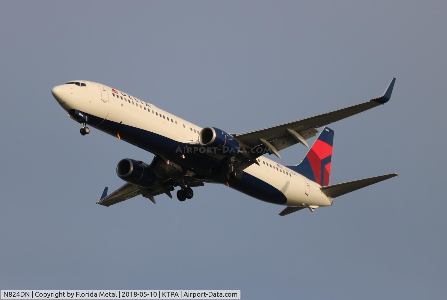 N824DN, 2014 Boeing 737-932/ER C/N 31935, Delta 737-932