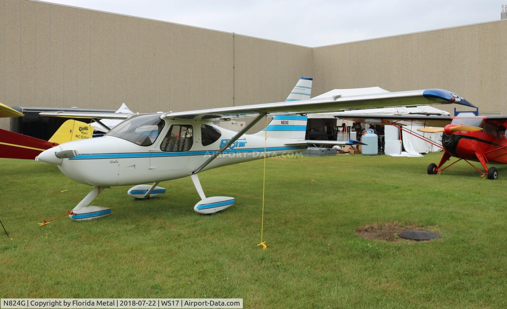 N824G, 1994 Arlington Aircraft Development SH-4 C/N 01-P, Glasair SH-4