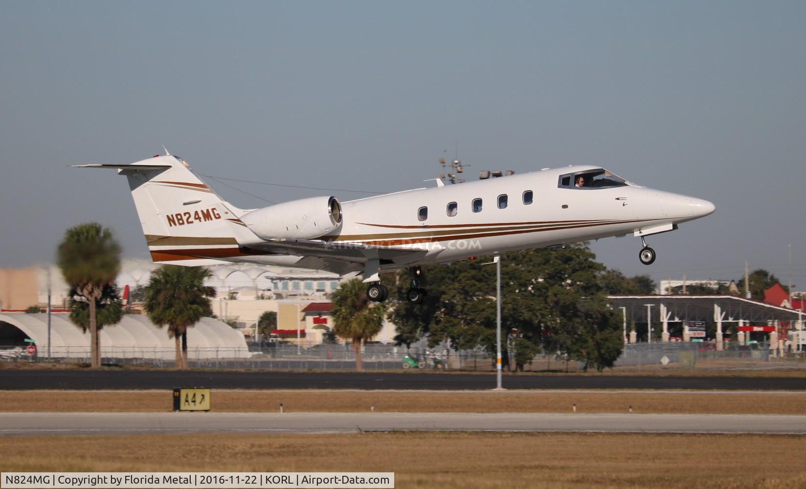 N824MG, 1984 Gates Learjet 55 C/N 106, Lear 55