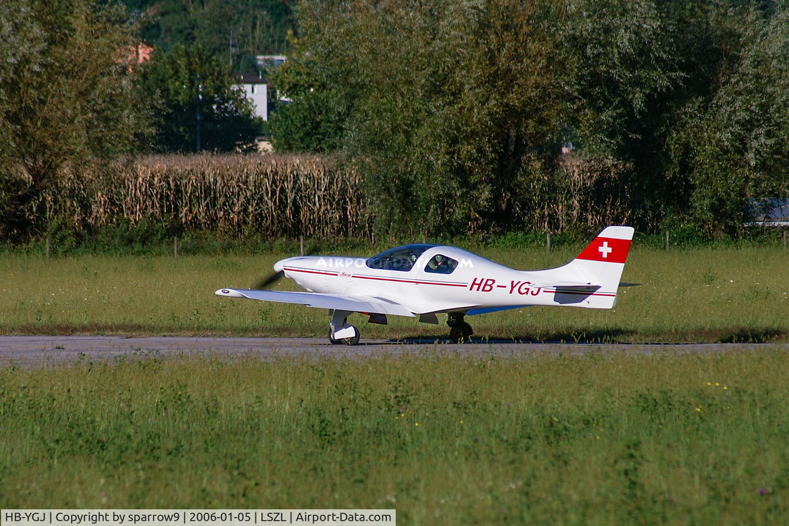 HB-YGJ, 1996 Lancair 235 C/N 227, Locarno-Magadino
