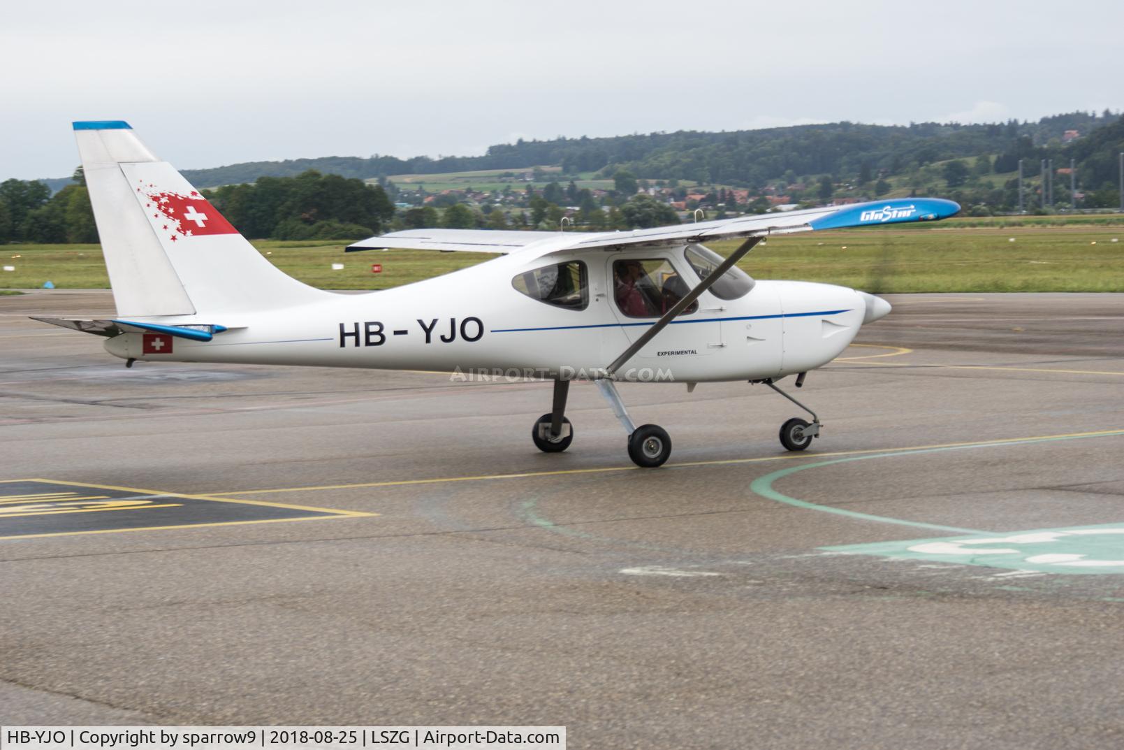 HB-YJO, 2002 Stoddard-Hamilton GlaStar GS-1 C/N 5561, At Grenchen
