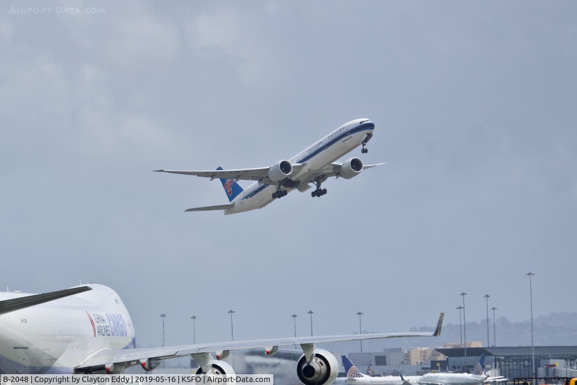B-2048, 1914 Boeing 777-31B/ER C/N 43220, SFO 2019.