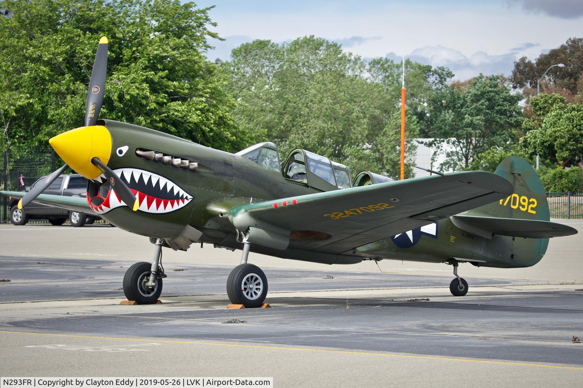 N293FR, 1944 Curtiss TP-40N Warhawk C/N 42-104721 (28483), LVK 2019.
