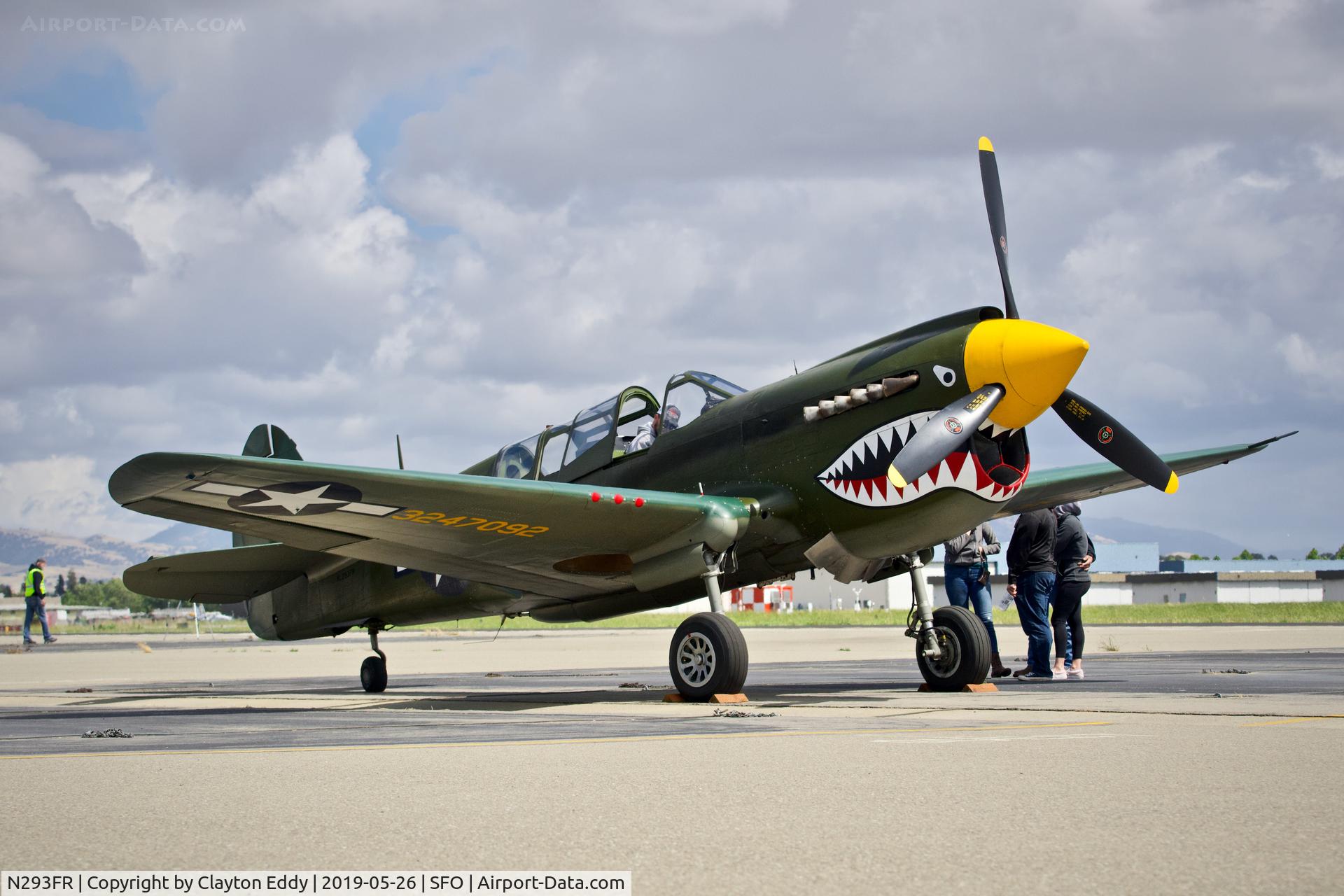N293FR, 1944 Curtiss TP-40N Warhawk C/N 42-104721 (28483), LVK 2019.