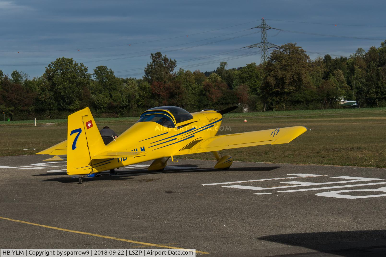HB-YLM, 2005 Vans RV-7 C/N 70795, At Biel-Kappelen airfield