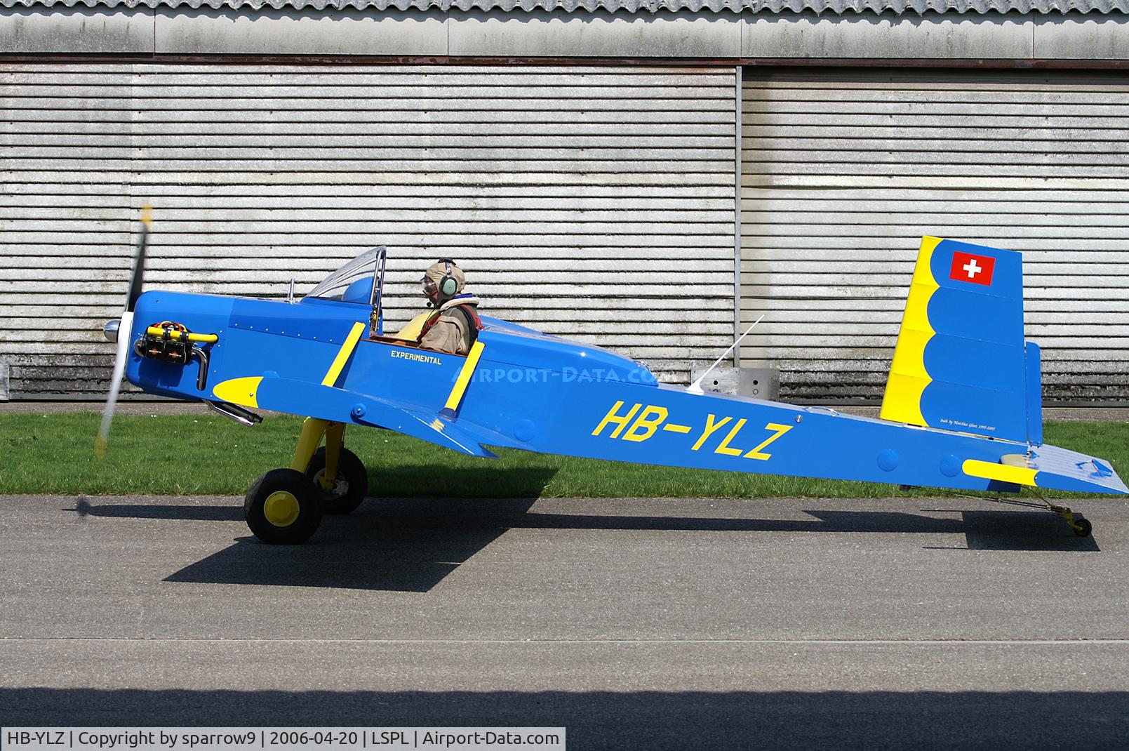 HB-YLZ, 2006 Evans VP-1 Volksplane C/N V1646, Taxying for its second flight at langenthal-Bleienbach airfield.