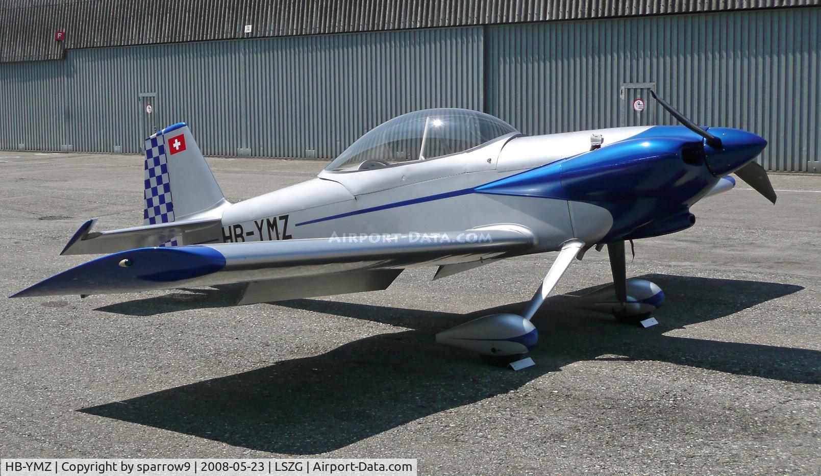 HB-YMZ, 2008 Vans RV-4 C/N 2422, One month after the first flight, at Grenchen.