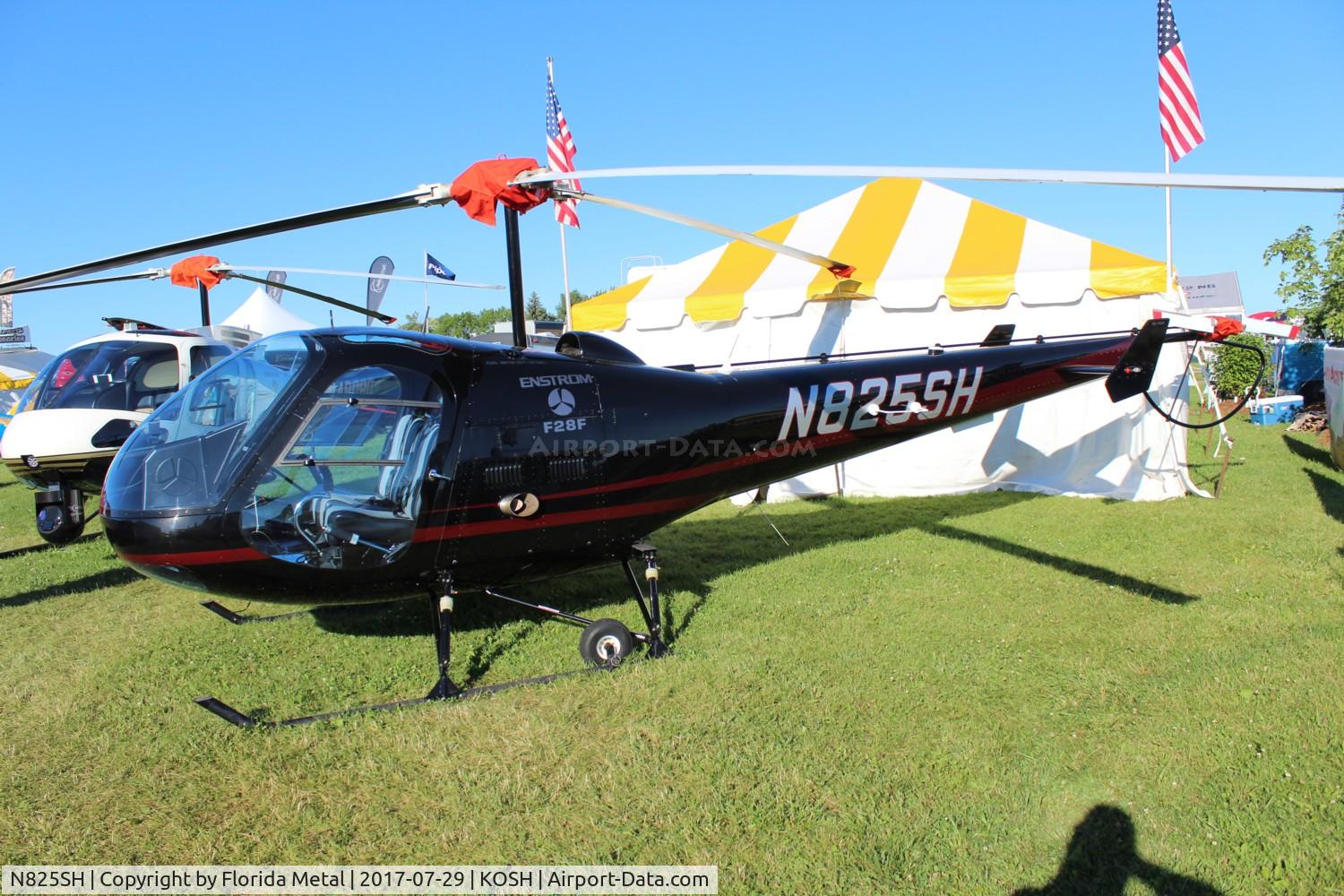 N825SH, 2009 Enstrom F-28F Falcon C/N 827, Enstrom F-28F