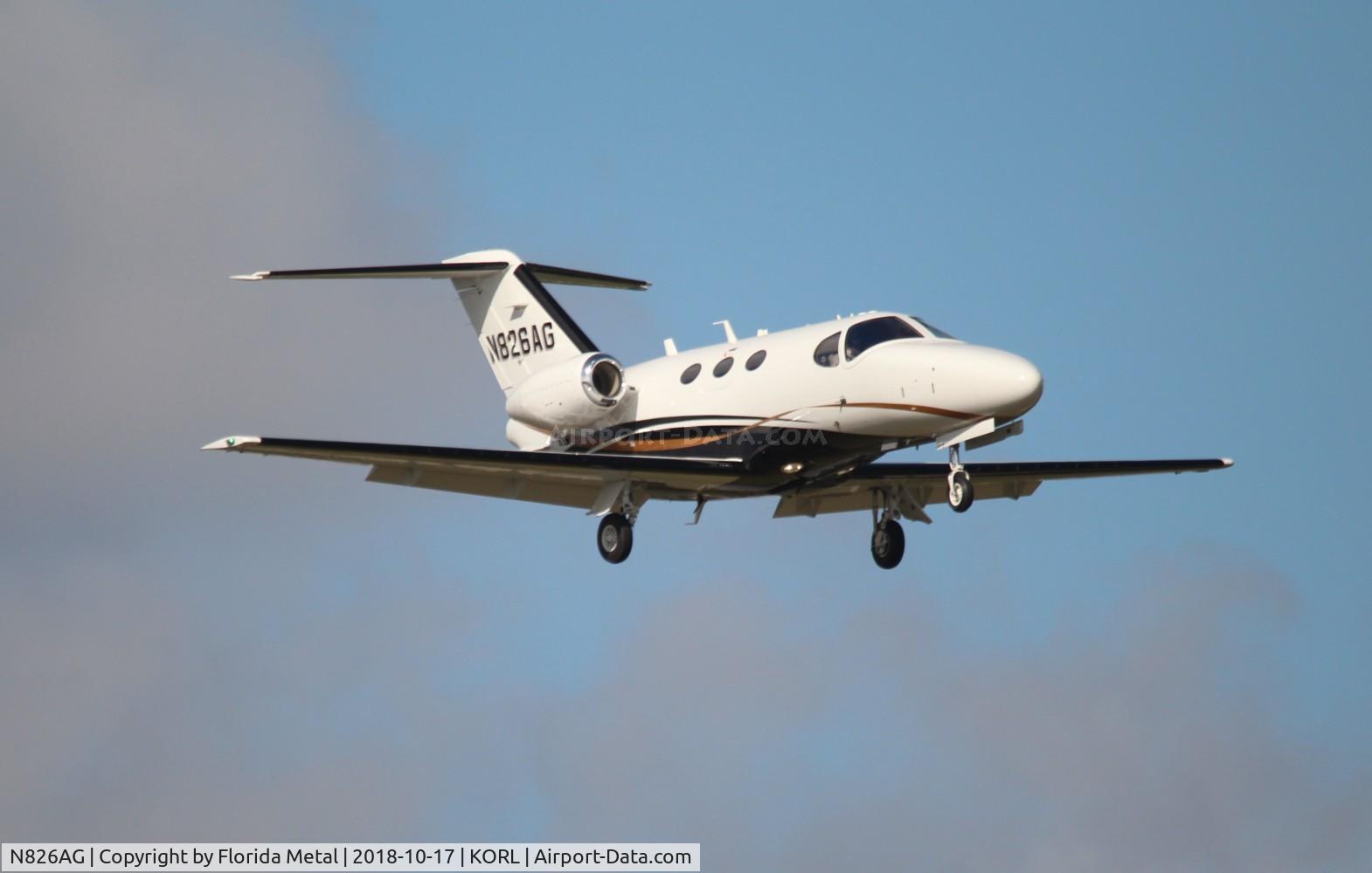N826AG, 2012 Cessna 510 Citation Mustang Citation Mustang C/N 510-0400, Citation Mustang