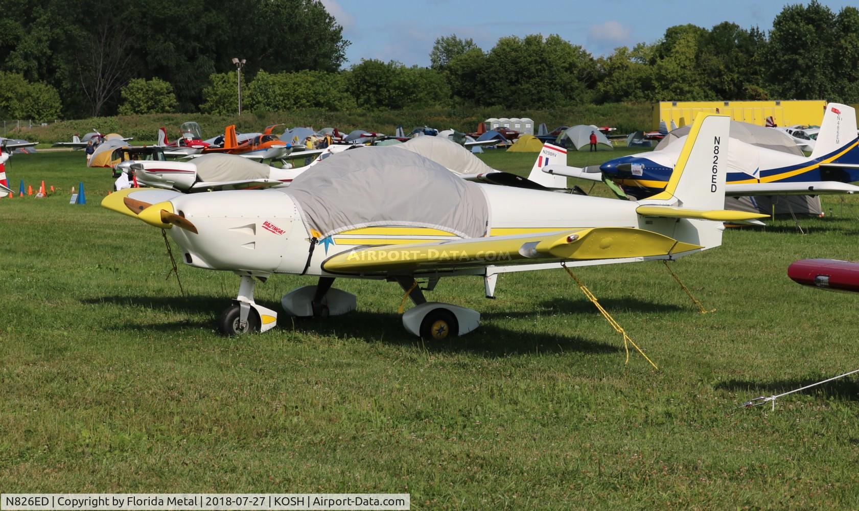 N826ED, Earl C Downs CH601XLB C/N 001, CH601XLB