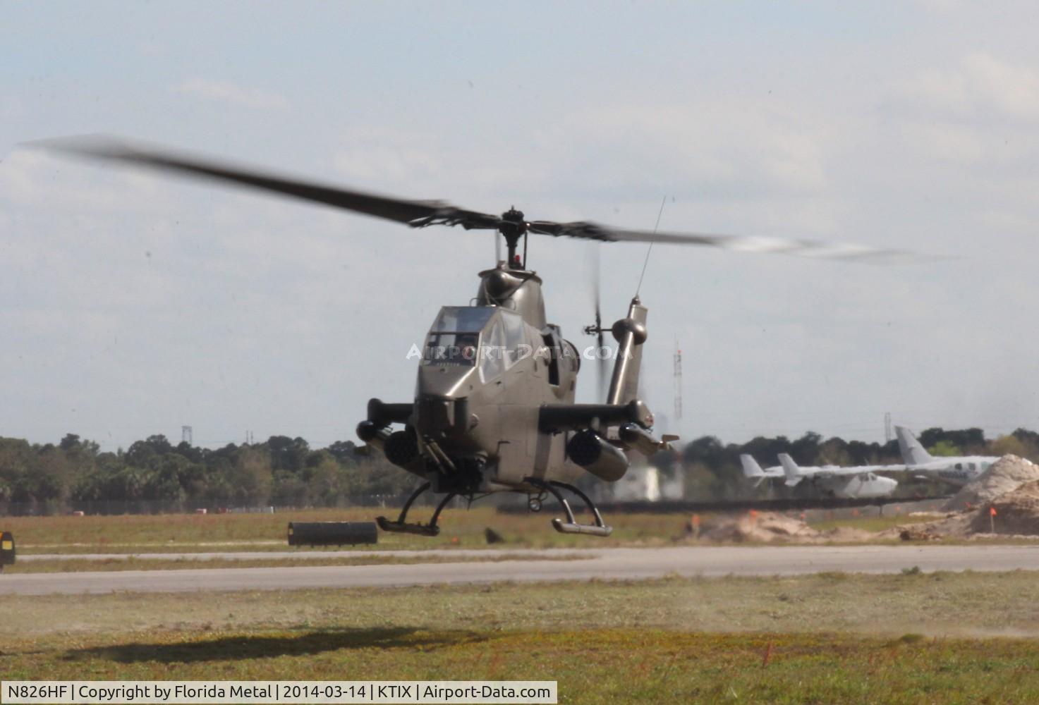 N826HF, 1967 Bell AH-1F Cobra C/N 67-15826, AH-1F