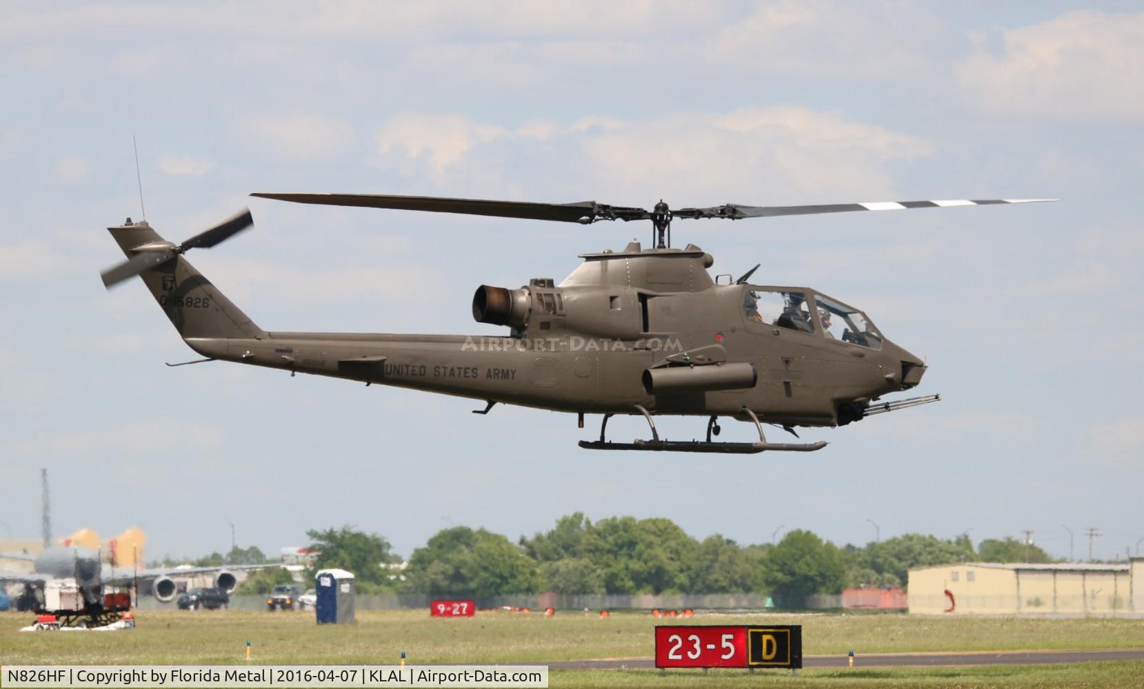N826HF, 1967 Bell AH-1F Cobra C/N 67-15826, AH-1F