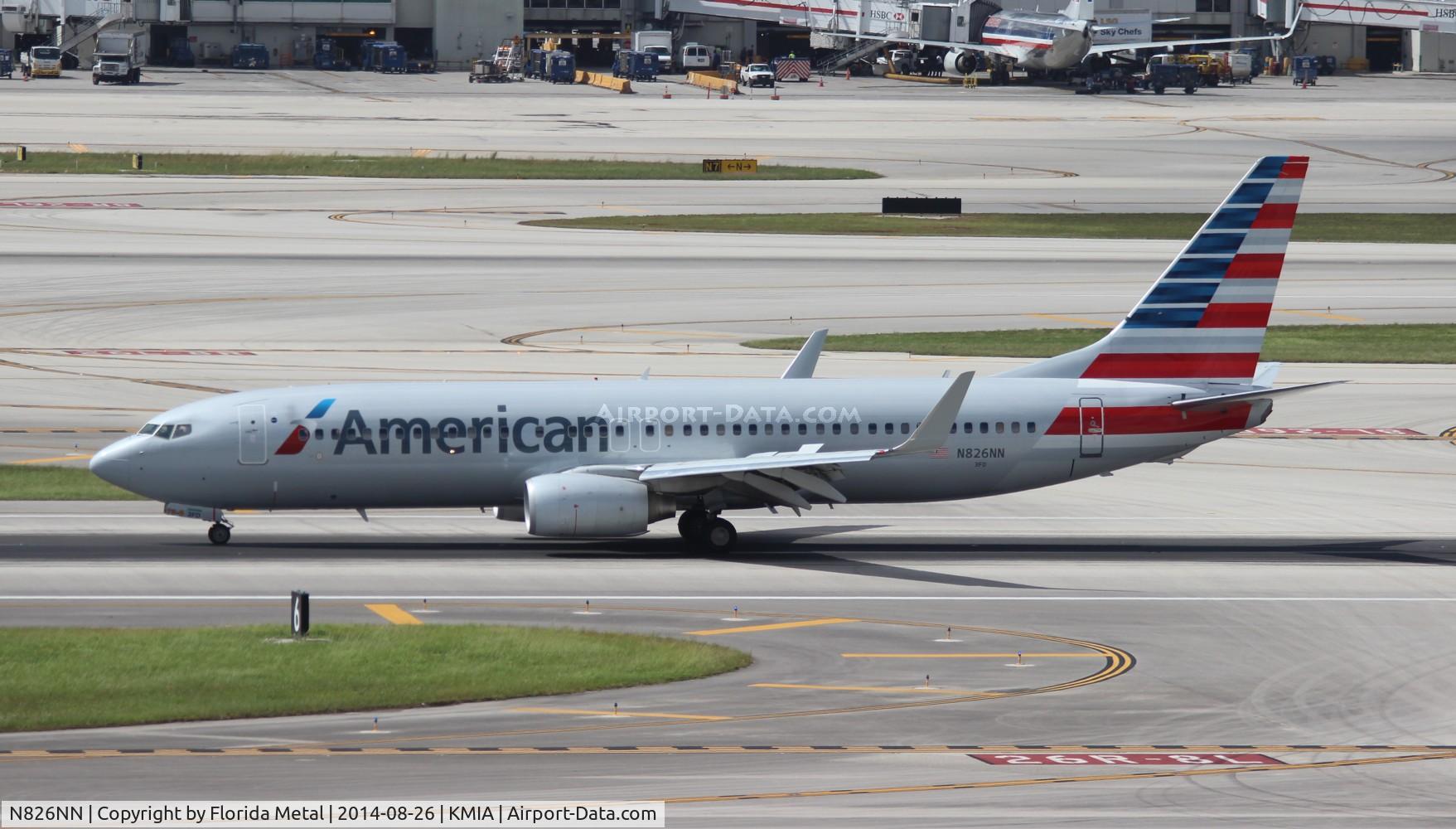 N826NN, 2010 Boeing 737-823 C/N 31089, American 737-823