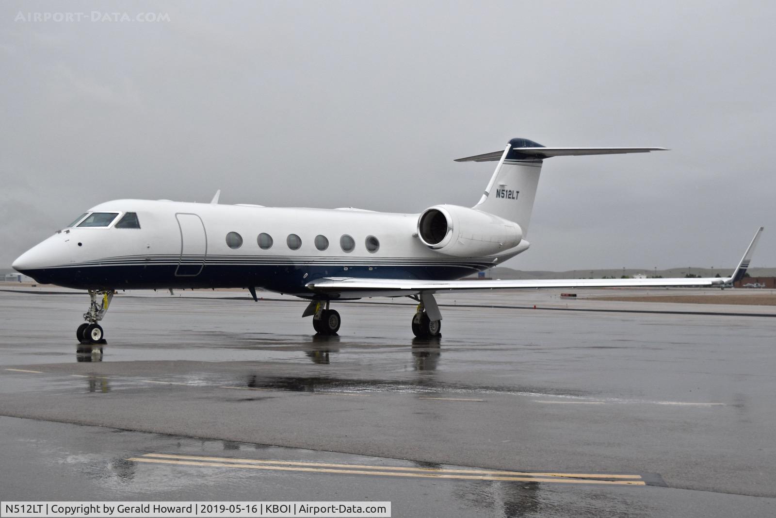 N512LT, 2004 Gulfstream Aerospace GIV-X (G450) C/N 4005, Parked on the north GA ramp.