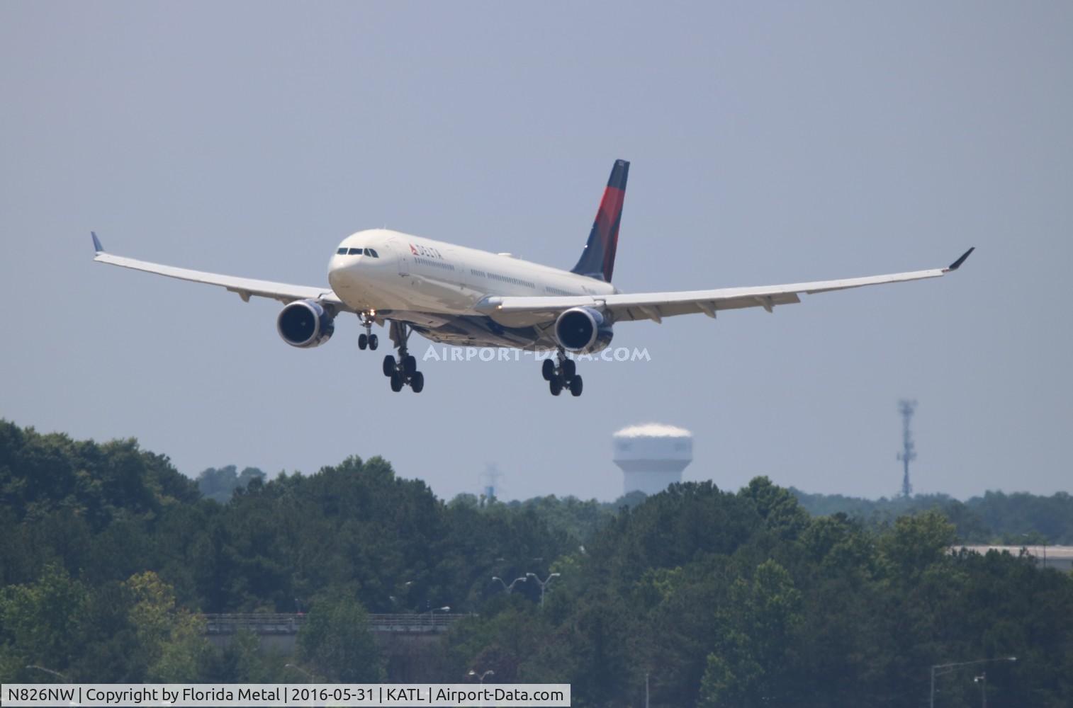 N826NW, 2016 Airbus A330-302 C/N 1701, Delta