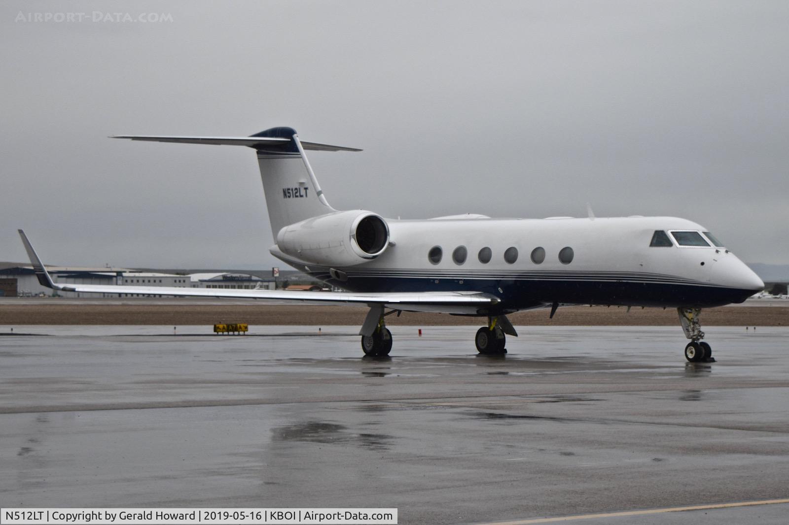 N512LT, 2004 Gulfstream Aerospace GIV-X (G450) C/N 4005, Parked on the north GA ramp.