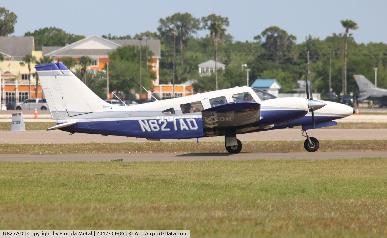 N827AD, 1979 Piper PA-34-200T C/N 34-7970317, PA-34