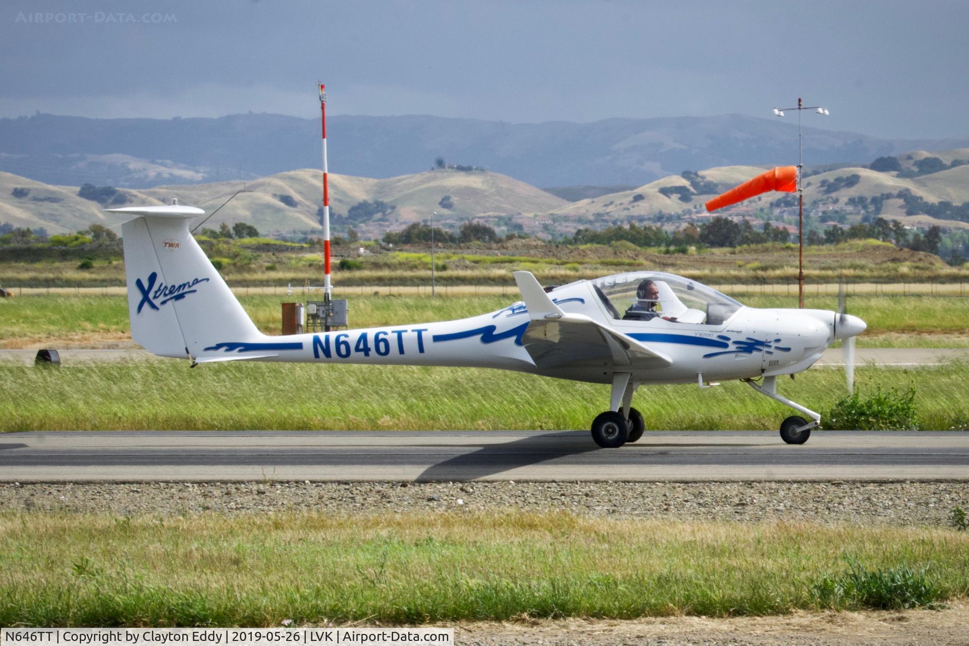 N646TT, 1998 Diamond HK-36TTC Super Dimona C/N 36.646, Livermore Airport California 2019.
