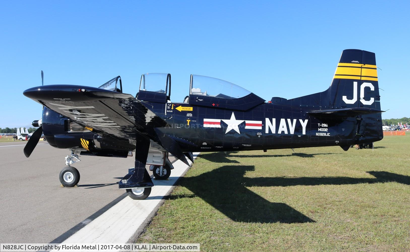 N828JC, 1955 North American T-28B Trojan C/N 219-11, T-28B