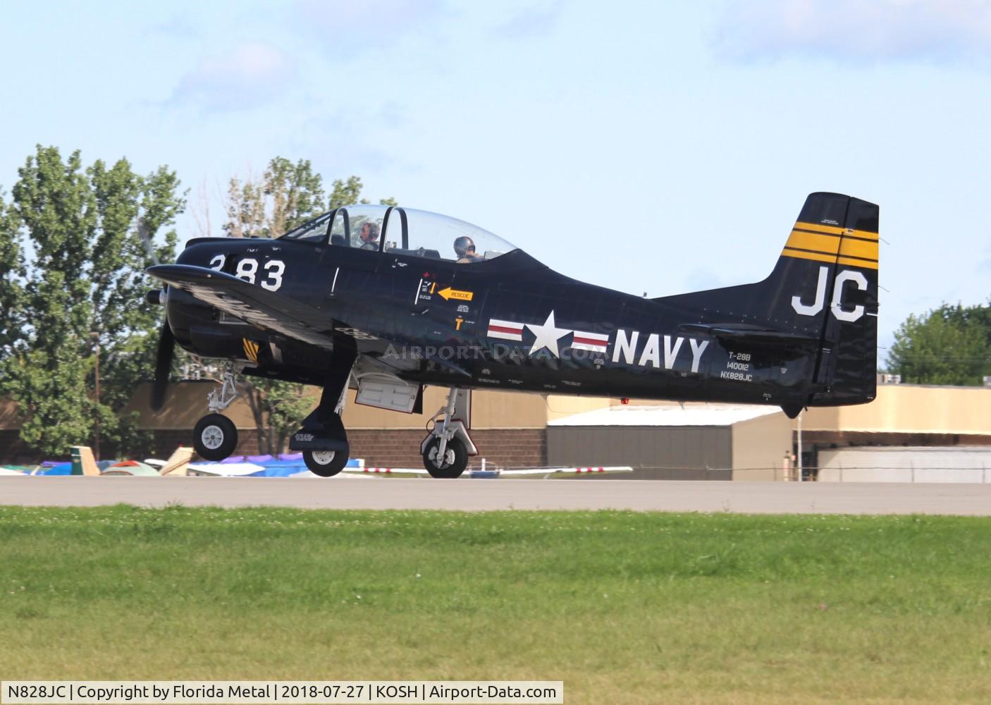 N828JC, 1955 North American T-28B Trojan C/N 219-11, T-28B