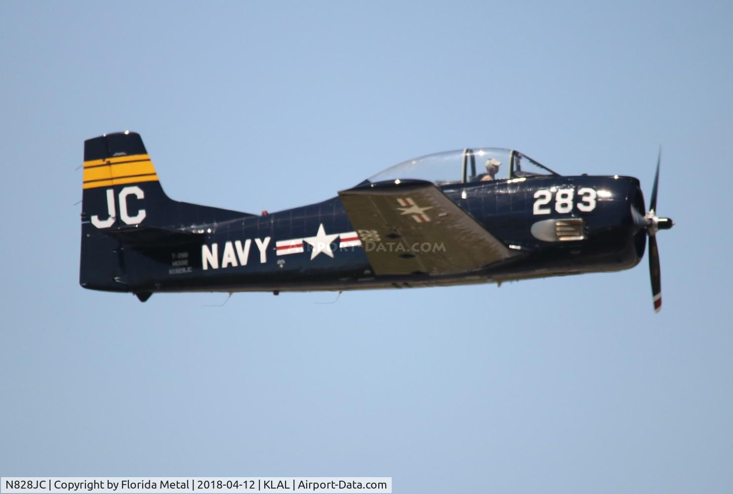 N828JC, 1955 North American T-28B Trojan C/N 219-11, T-28B