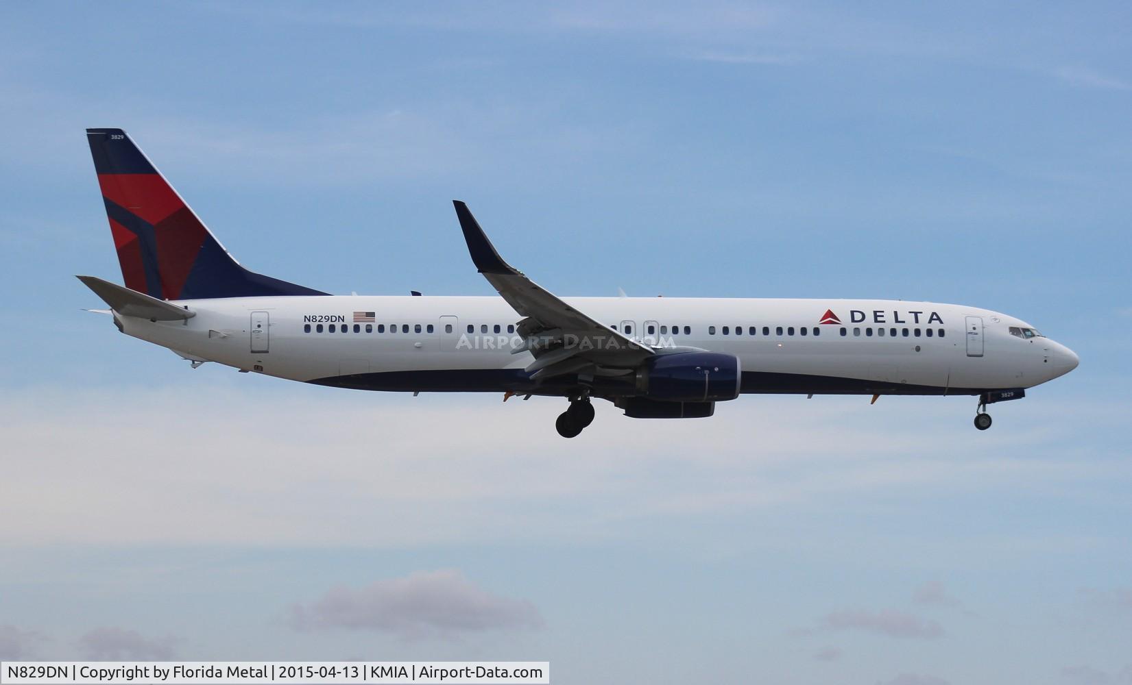 N829DN, 2014 Boeing 737-932/ER C/N 31941, Delta 737-932