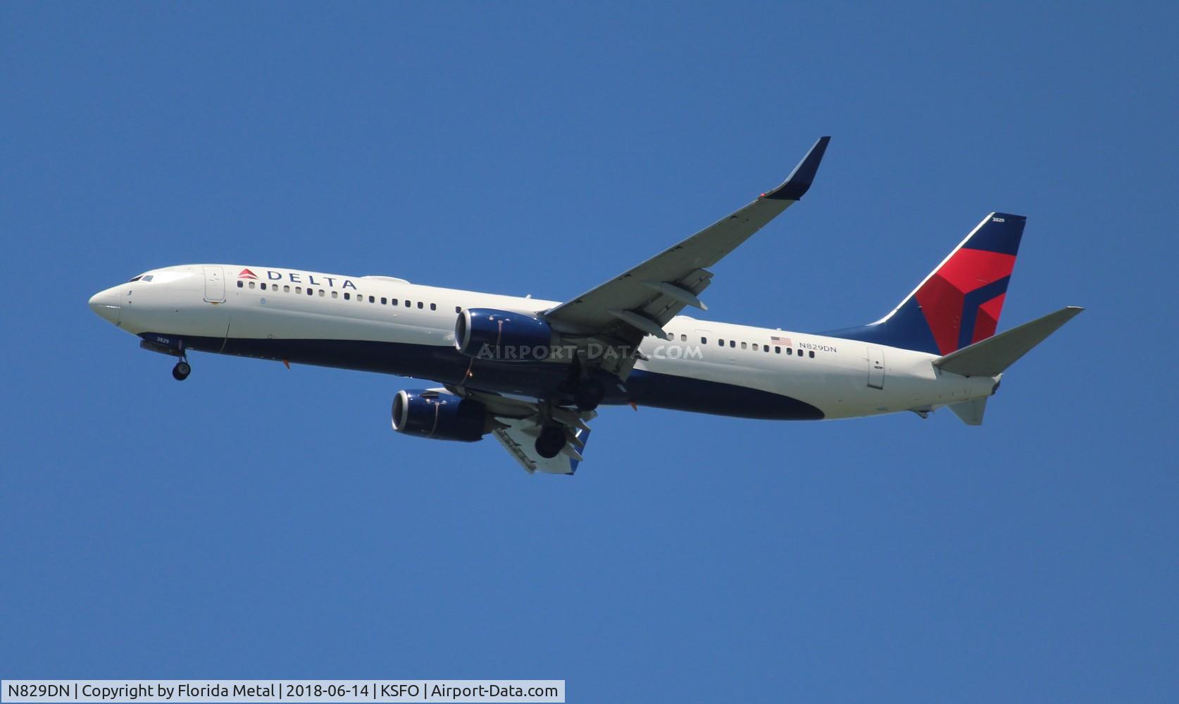 N829DN, 2014 Boeing 737-932/ER C/N 31941, Delta 737-932
