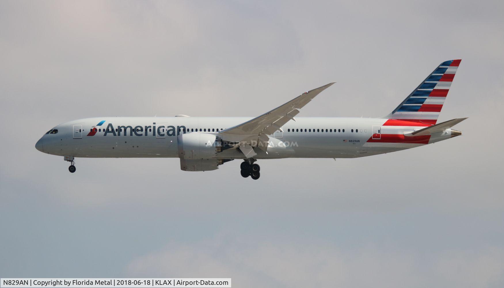 N829AN, 2017 Boeing 787-9 Dreamliner Dreamliner C/N 40651, American