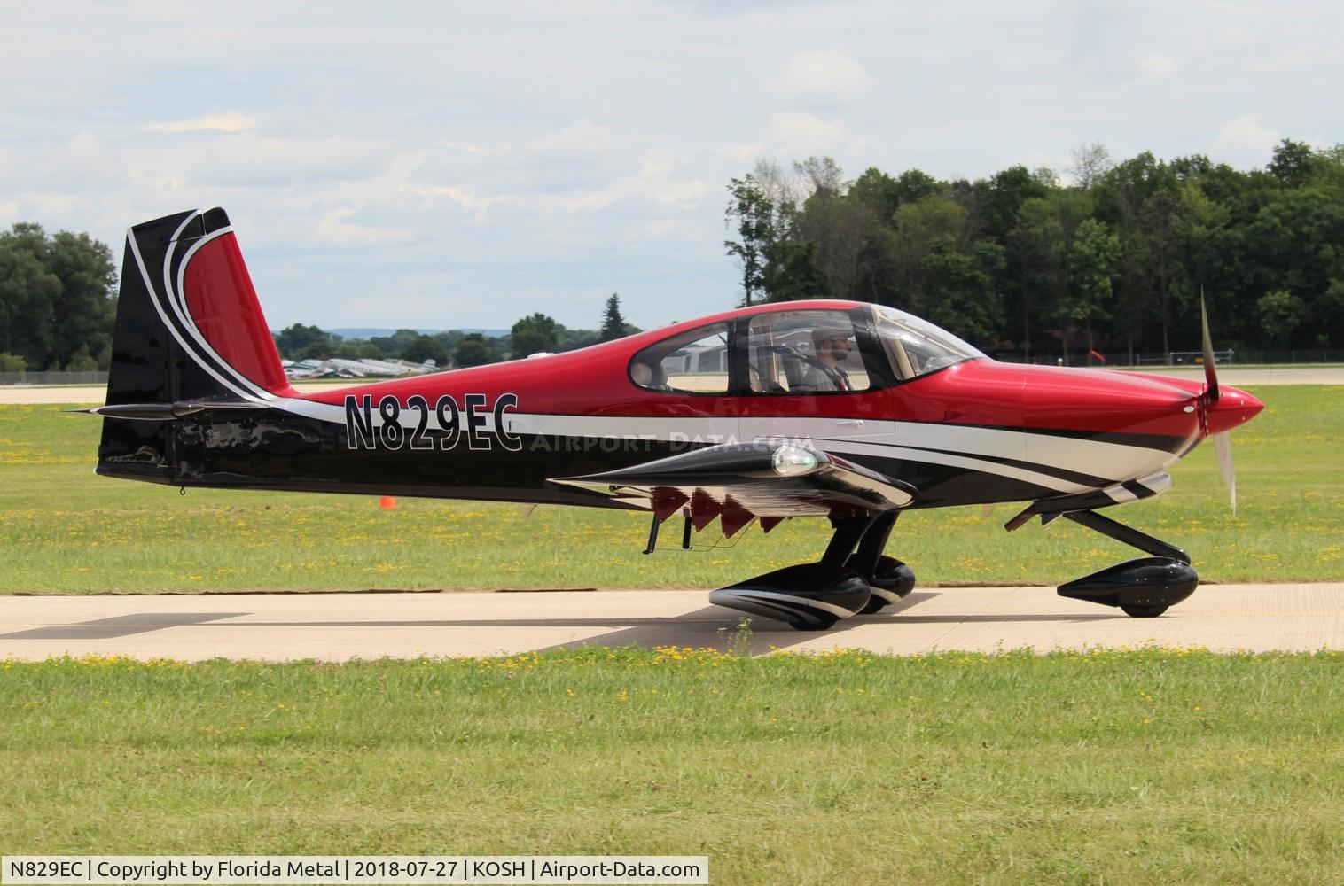 N829EC, 2015 Vans RV-10 C/N 41347, RV-10