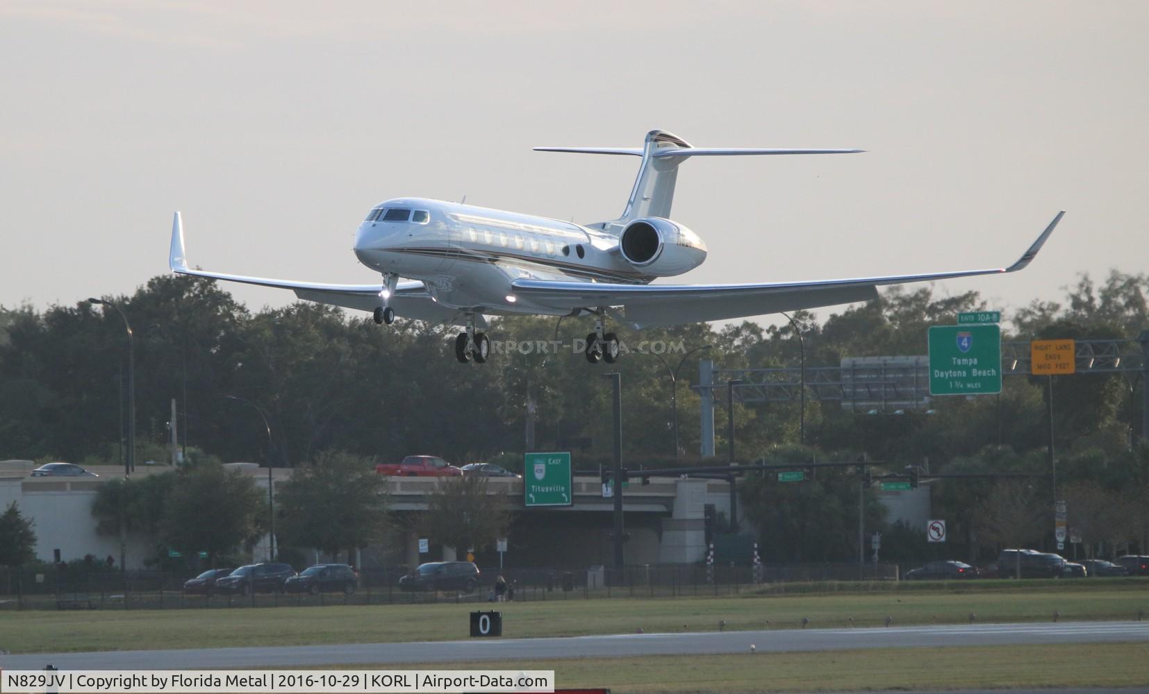 N829JV, 2013 Gulfstream Aerospace G650 (G-VI) C/N 6044, Gulfstream 650