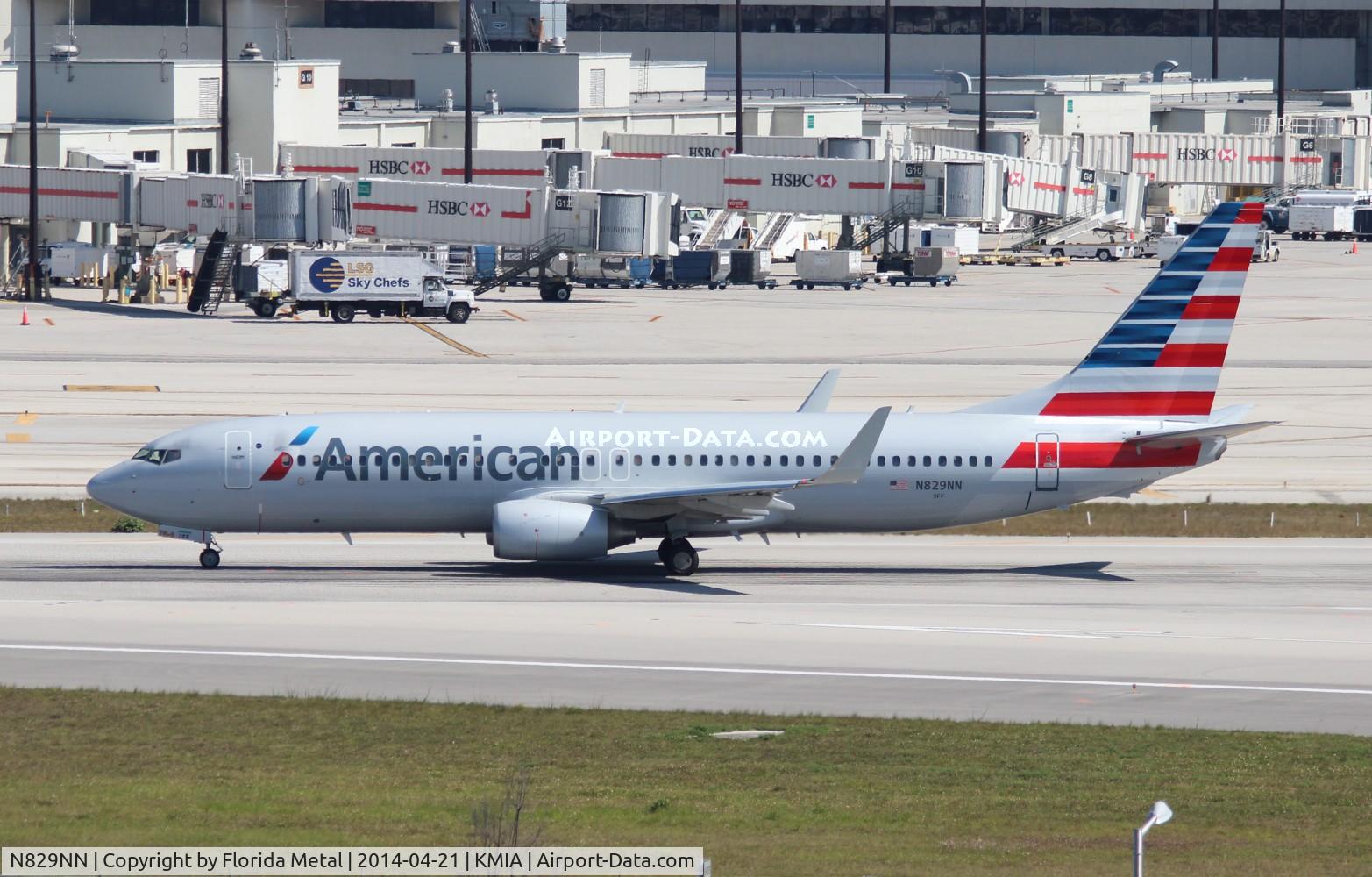 N829NN, 2010 Boeing 737-823 C/N 33210, American 737-823