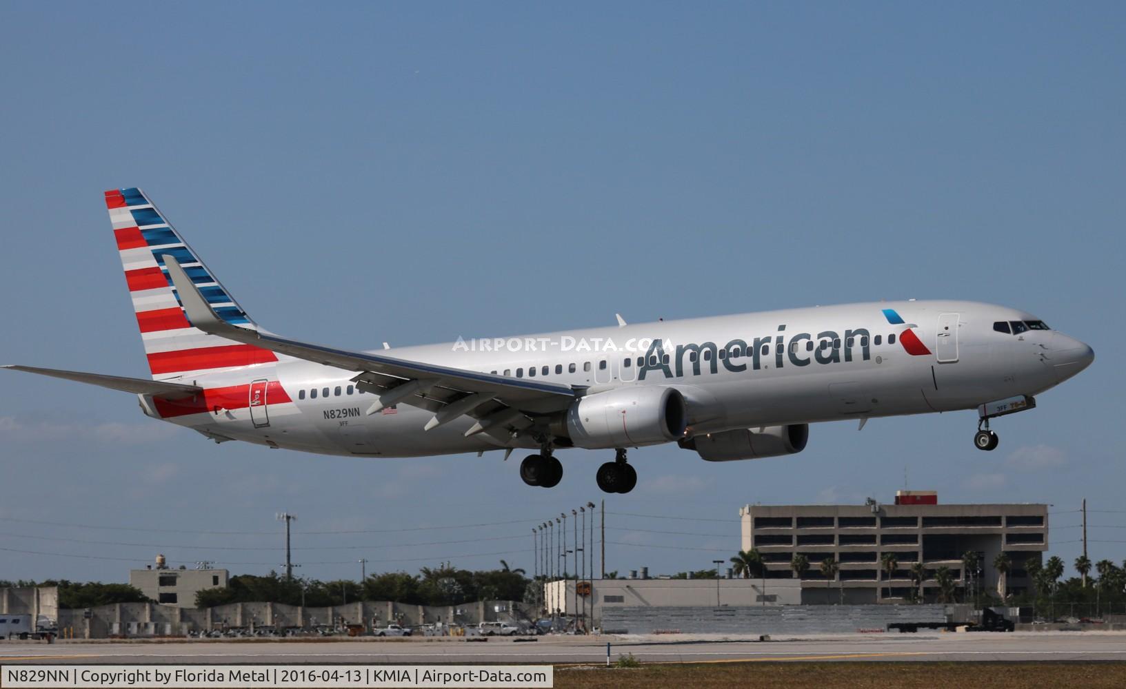 N829NN, 2010 Boeing 737-823 C/N 33210, American 737-823