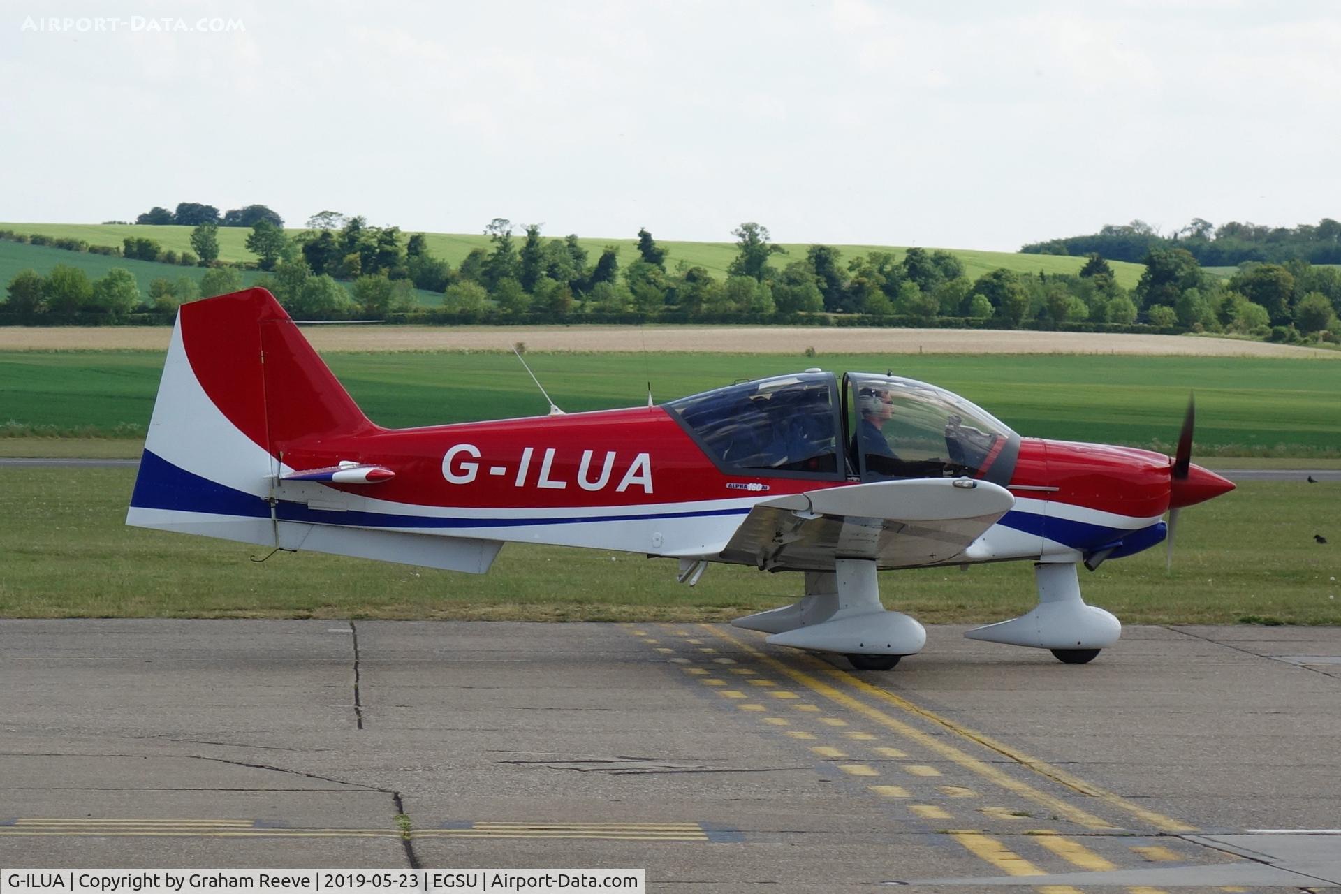 G-ILUA, 2006 Robin R-2160I Alpha Sport C/N 160AI-07007, Repositioning at Duxford.
