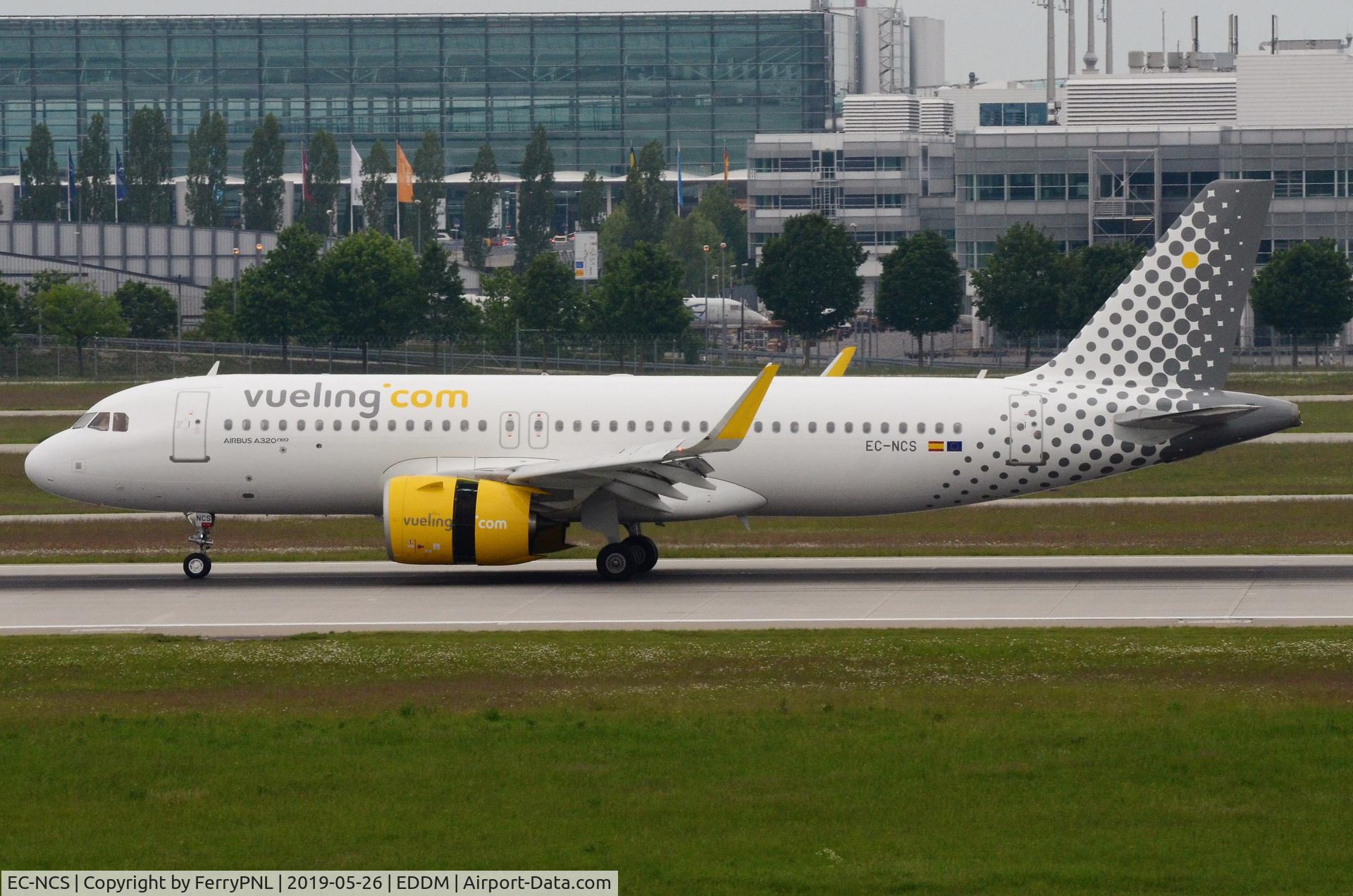 EC-NCS, 2019 Airbus A320-271N C/N 8818, Delivered a little over a month ago: Vueling A320N