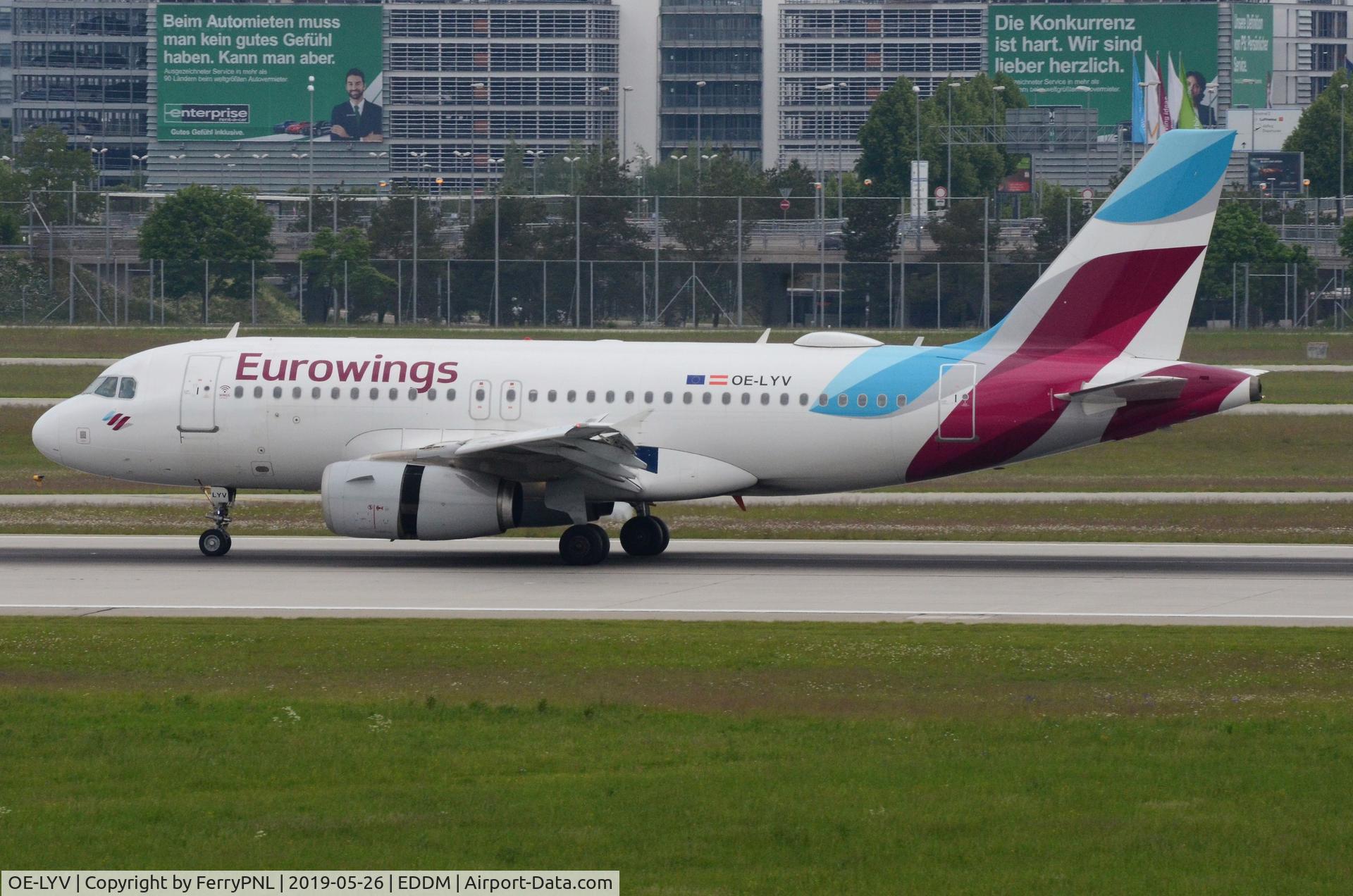 OE-LYV, 2012 Airbus A319-132 C/N 5043, Eurowings A319