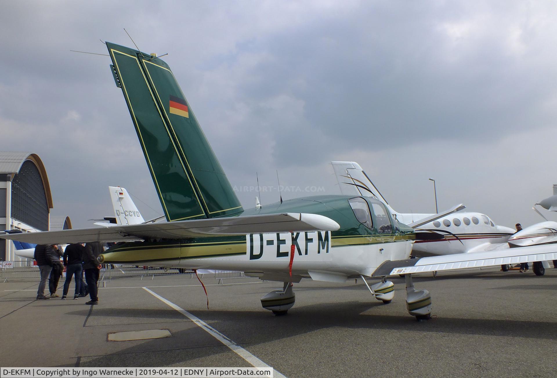 D-EKFM, 1987 Socata TB-10 Tobago C/N 760, Socata TB-10 Tobago at the AERO 2019, Friedrichshafen