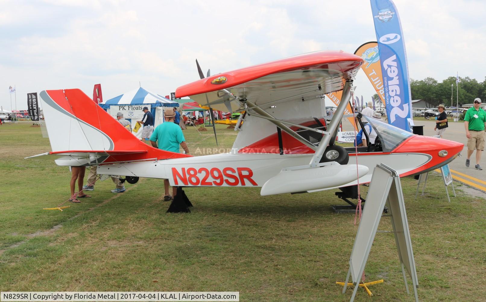 N829SR, 2016 Progressive Aerodyne SeaRey LSA C/N 1067, Searey