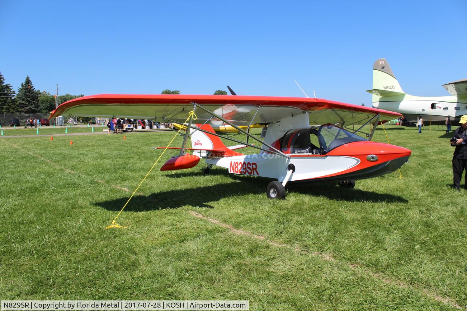 N829SR, 2016 Progressive Aerodyne SeaRey LSA C/N 1067, SeaRey
