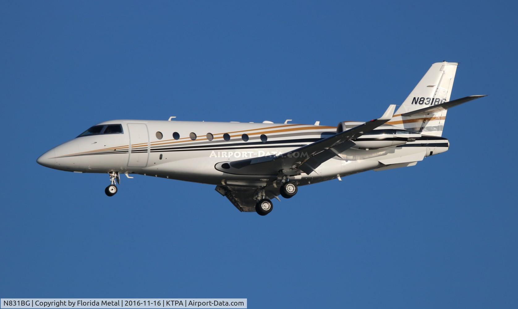 N831BG, 2018 Israel Aerospace Industries Gulfstream 200 C/N 226, Gulfstream 200