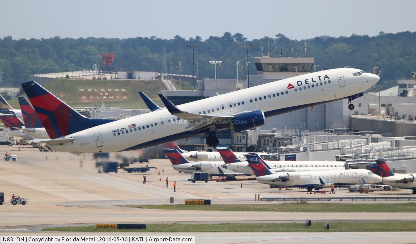 N831DN, 2014 Boeing 737-932/ER C/N 31942, Delta 737-932