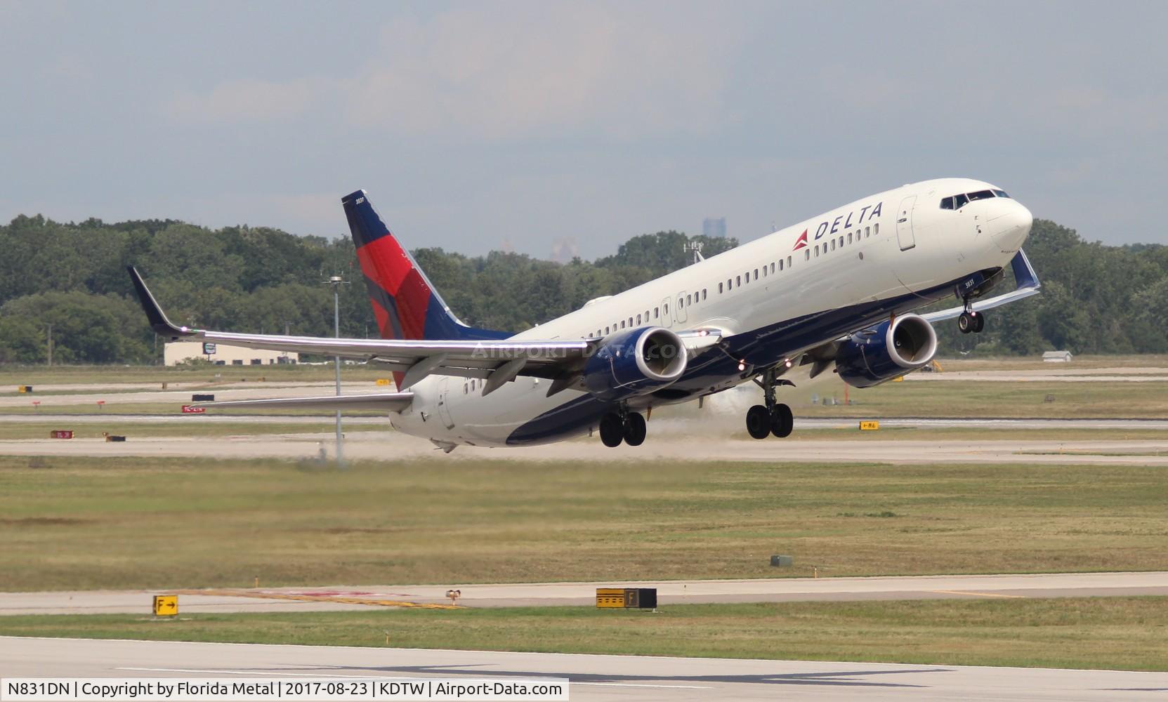 N831DN, 2014 Boeing 737-932/ER C/N 31942, Delta 737-932