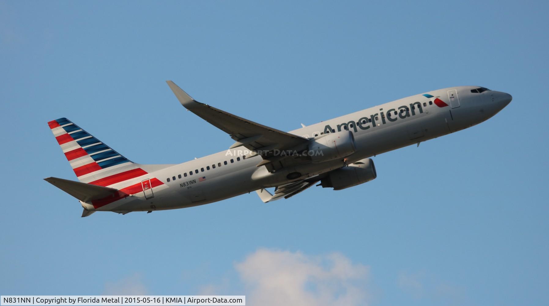 N831NN, 2010 Boeing 737-823 C/N 33211, American 737-823